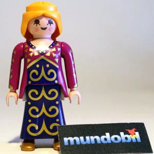 Circus performer, female, blonde hair 