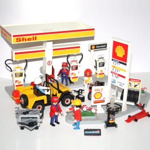 Playmobil Shell Tankstelle 