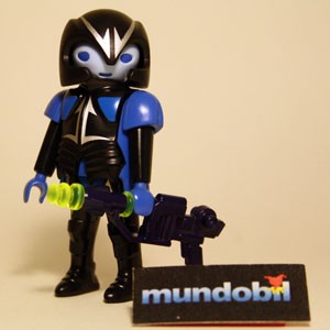 Alien bleu