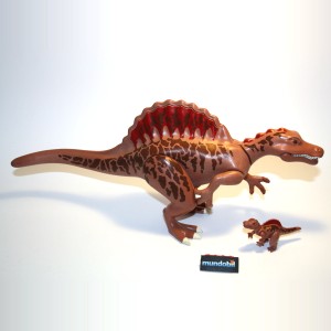 Puno Instrument dæk Spinosaure adulte et bébé - mundobil