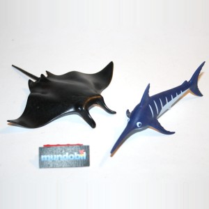 Raie Manta Et Espadon Mundobil